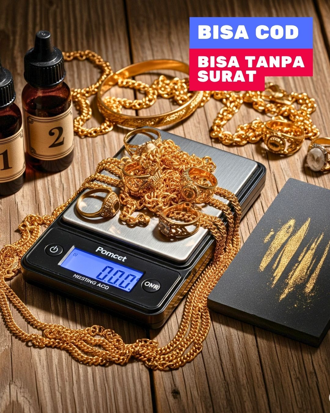Jual beli emas tanpa surat di jogja